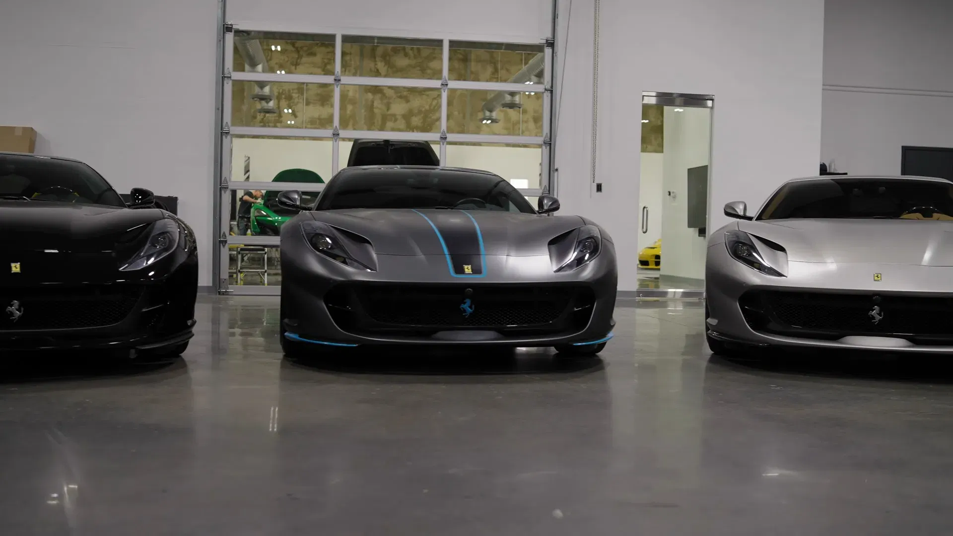 Luxury supercar dealership promo video featuring high-end cinematography